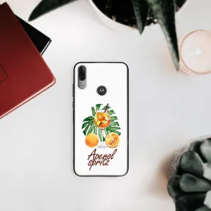 MY ART Silikónový obal Motorola Moto E6 Plus APEROL (127)