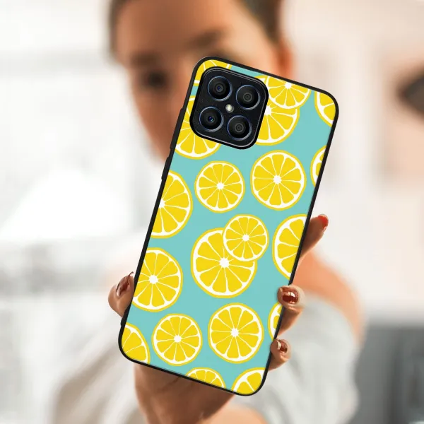 MY ART Ochranný obal Honor X8 LEMON (121)