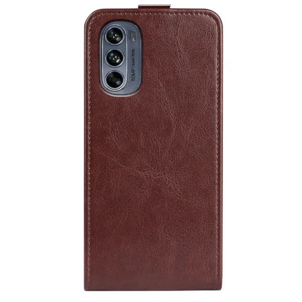 Vyklápacie puzdro Motorola Moto G62 5G hnedé