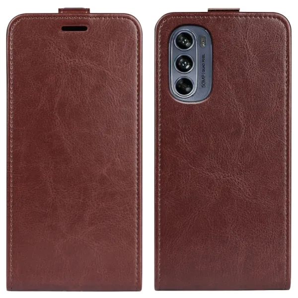 Vyklápacie puzdro Motorola Moto G62 5G hnedé