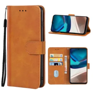 SMOOTH Peňaženkové puzdro Motorola Moto G42 hnedé