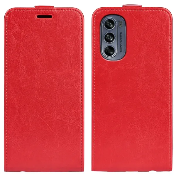 Vyklápacie puzdro Motorola Moto G62 5G červené