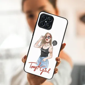 MY ART Ochranný obal Honor X8 TOUGH GIRL (131)