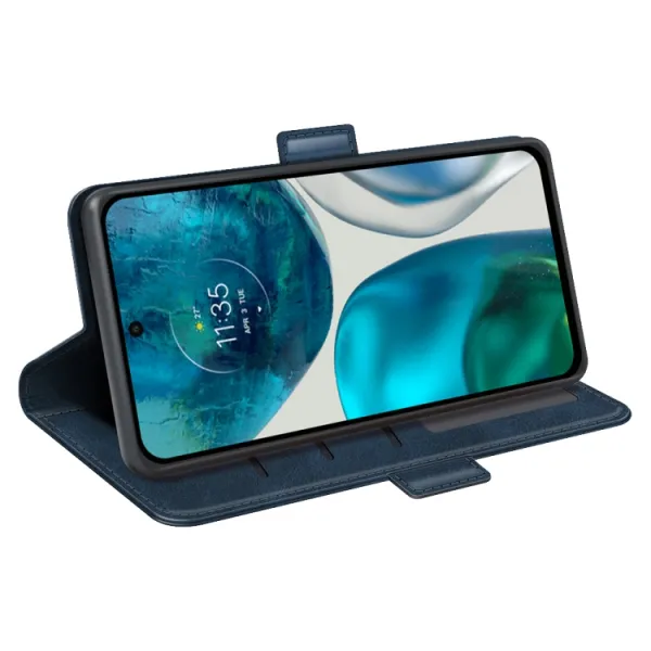 SIDE Peňaženkové puzdro Motorola Moto G42 modré