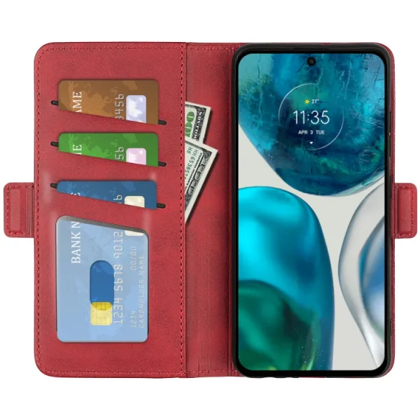 SIDE Peňaženkové puzdro Motorola Moto G42 červené