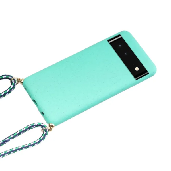 ROPE Kryt so šnúrkou Google Pixel 6 Pro svetlozelený