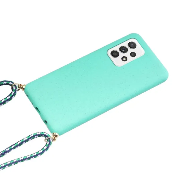 ROPE Kryt so šnúrkou Samsung Galaxy A73 5G svetlozelený