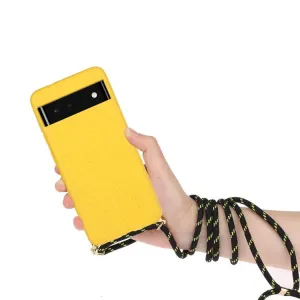 ROPE Kryt so šnúrkou Google Pixel 6 žltý