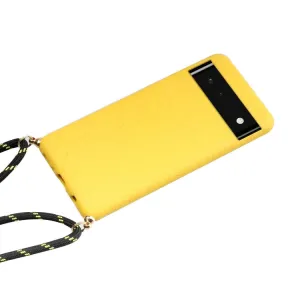 ROPE Kryt so šnúrkou Google Pixel 6 žltý