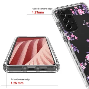 DUAL ART Odolný kryt Samsung Galaxy A73 5G ROSES
