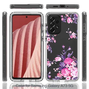 DUAL ART Odolný kryt Samsung Galaxy A73 5G ROSES