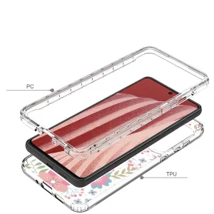 DUAL ART Odolný kryt Samsung Galaxy A73 5G FLOWERS