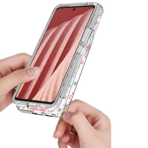 DUAL ART Odolný kryt Samsung Galaxy A73 5G FLOWERS