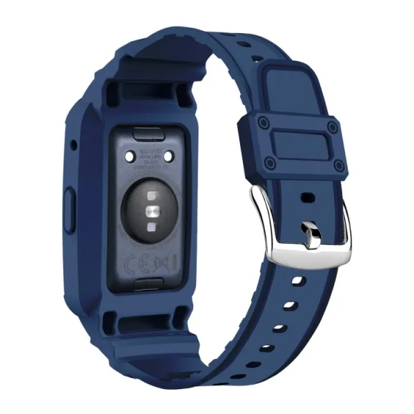 GLACIER Ochranné puzdro s remienkom Huawei Watch Fit / Honor Watch ES modré