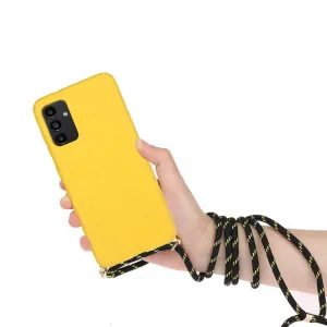 ROPE Kryt so šnúrkou Samsung Galaxy A13 žltý