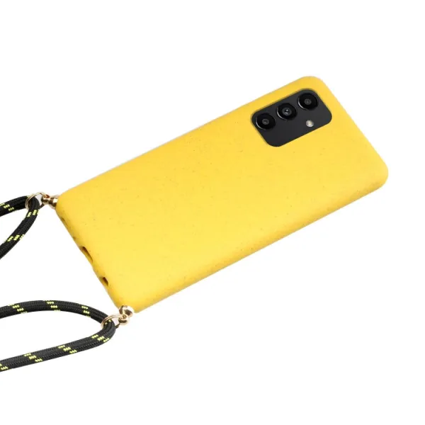 ROPE Kryt so šnúrkou Samsung Galaxy A13 žltý