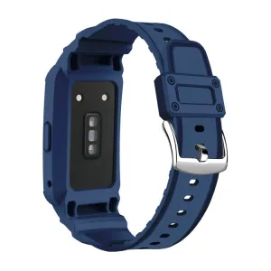 GLACIER Ochranné puzdro s remienkom Huawei Band 6 / 7 / Honor Band 6 modré