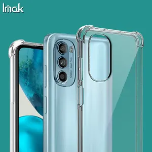 IMAK Ochranný silikónový kryt + fólia Motorola Moto G52 / G82 5G priehľadný