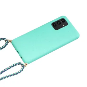 ROPE Kryt so šnúrkou Samsung Galaxy A13 svetlozelený
