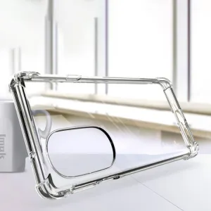 IMAK Ochranný silikónový kryt + fólia Motorola Edge 30 Pro priehľadný