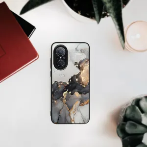 MY ART Ochranný obal Huawei nova 9 SE-GREY MARBLE (140)