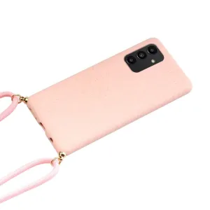 ROPE Kryt so šnúrkou Samsung Galaxy A13 ružový