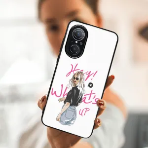 MY ART Ochranný obal Huawei nova 9 SE WHATSUP (132)