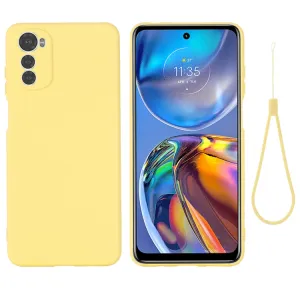 RUBBER Ochranný kryt Motorola Moto E32 / E32s žltý