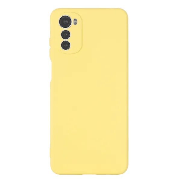 RUBBER Ochranný kryt Motorola Moto E32 / E32s žltý