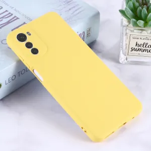 RUBBER Ochranný kryt Motorola Moto E32 / E32s žltý