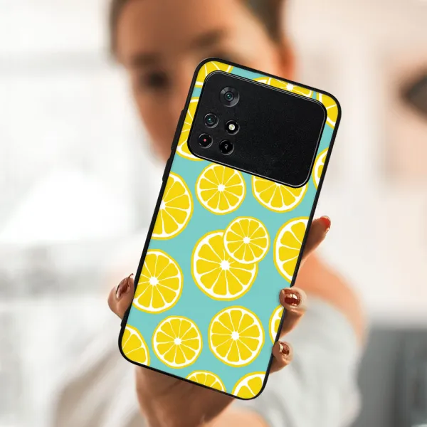 MY ART Ochranný obal Xiaomi Poco M4 Pro LEMON (121)