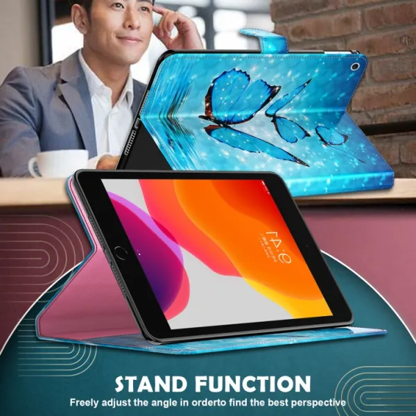ART Zaklápací obal Lenovo Tab E10 (X104) BUTTERFLIES