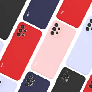 IMAK RUBBER Silikónový obal Samsung Galaxy A13 červený