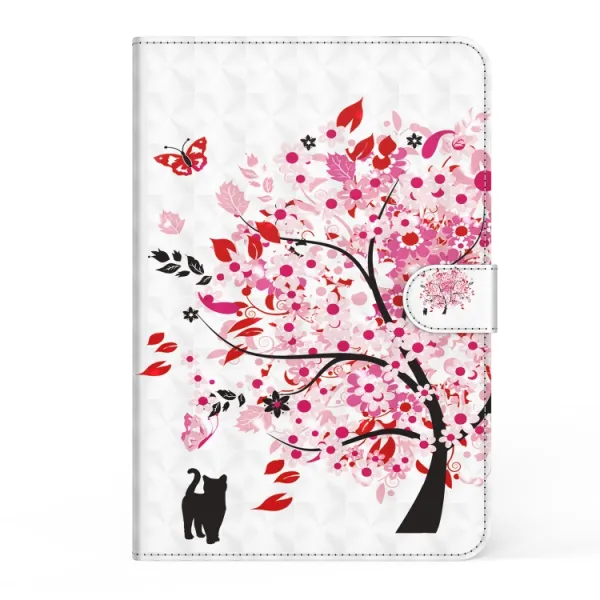 ART Zaklápací obal Lenovo Tab E10 (X104) Cat Under the Tree