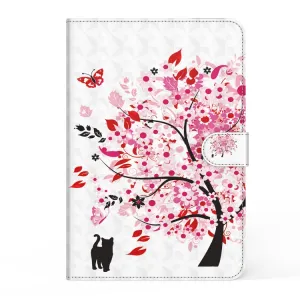 ART Zaklápací obal Lenovo Tab E10 (X104) Cat Under the Tree