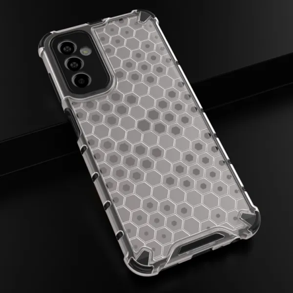 HONEYCOMB Ochranný kryt Samsung Galaxy M13 biely