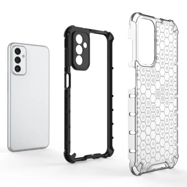 HONEYCOMB Ochranný kryt Samsung Galaxy M13 biely