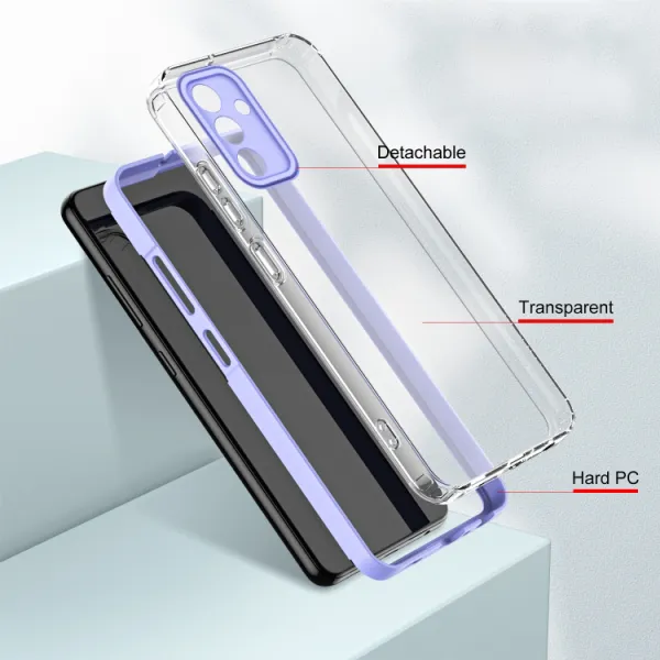CRYSTAL Ochranný kryt Samsung Galaxy A13 5G fialový