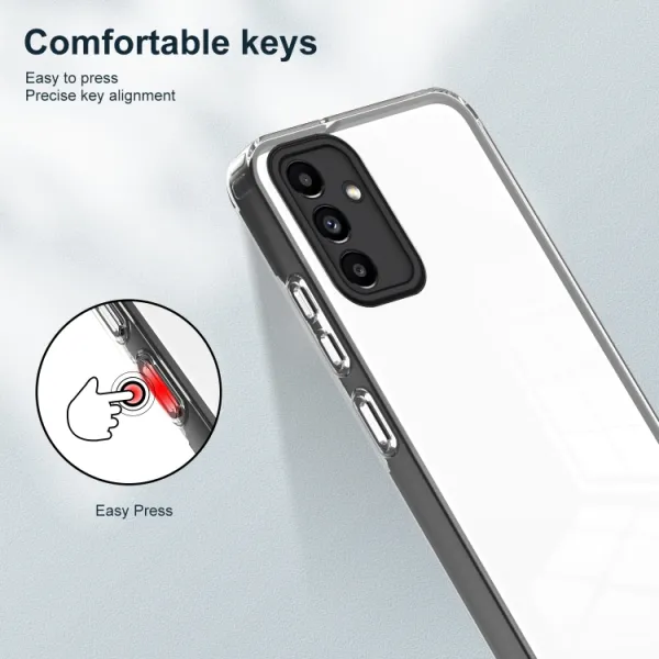 CRYSTAL Ochranný kryt Samsung Galaxy A13 5G čierny