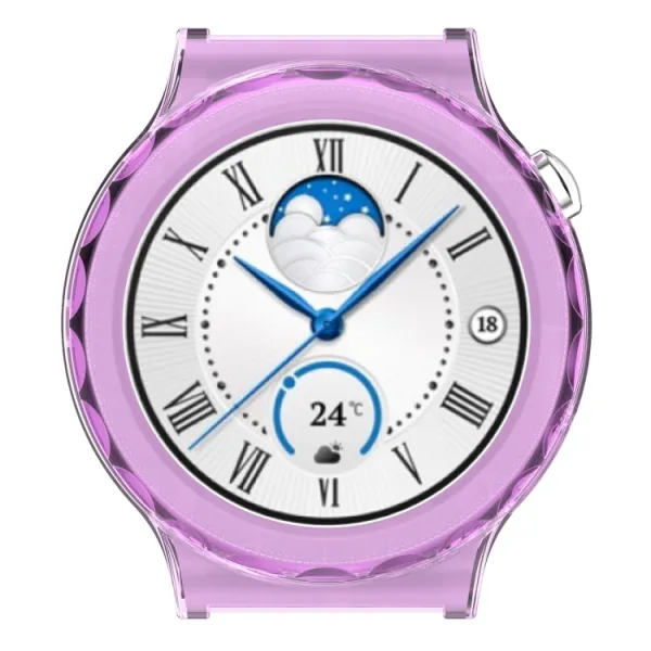 Ochranný obal pre Huawei Watch GT 3 Pro 43mm fialový