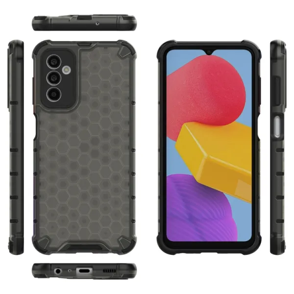 HONEYCOMB Ochranný kryt Samsung Galaxy M13 čierny