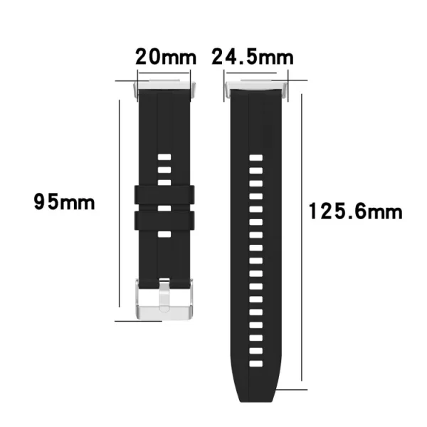 SILICONE Remienok Huawei Watch Fit 2 zelený