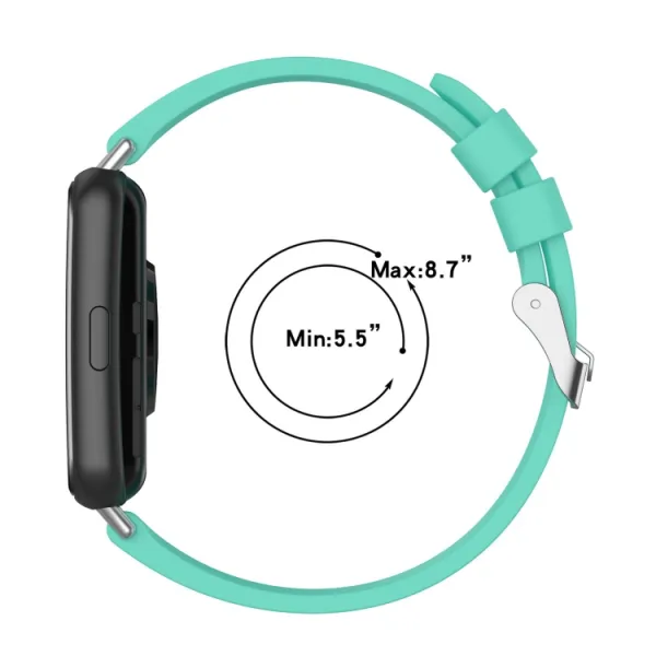 SILICONE Remienok Huawei Watch Fit 2 zelený