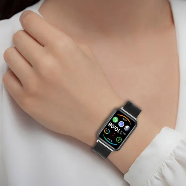 SILICONE Remienok Huawei Watch Fit 2 zelený