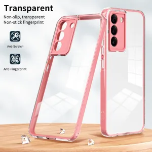 CRYSTAL Ochranný kryt Samsung Galaxy S22 Plus 5G ružový