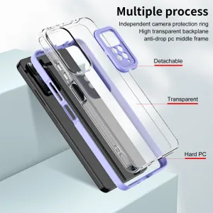CRYSTAL Ochranný kryt Xiaomi Redmi Note 11 / Note 11S fialový