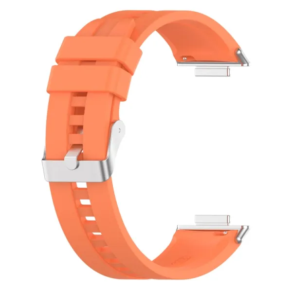 SILICONE Remienok Huawei Watch Fit 2 oranžový