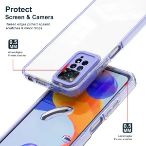 CRYSTAL Ochranný kryt Xiaomi Redmi Note 11 / Note 11S fialový