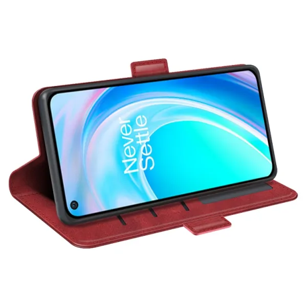 SIDE Peňaženkové puzdro OnePlus Nord CE 2 Lite 5G červené