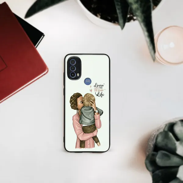 MY ART Ochranný obal Motorola Moto E30 / E40 MOM LIFE (118)